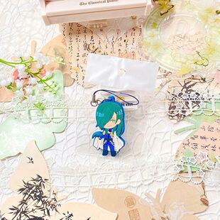 笑面青江 刀剑乱舞正版日谷子周边 橡胶挂件 文件夹
