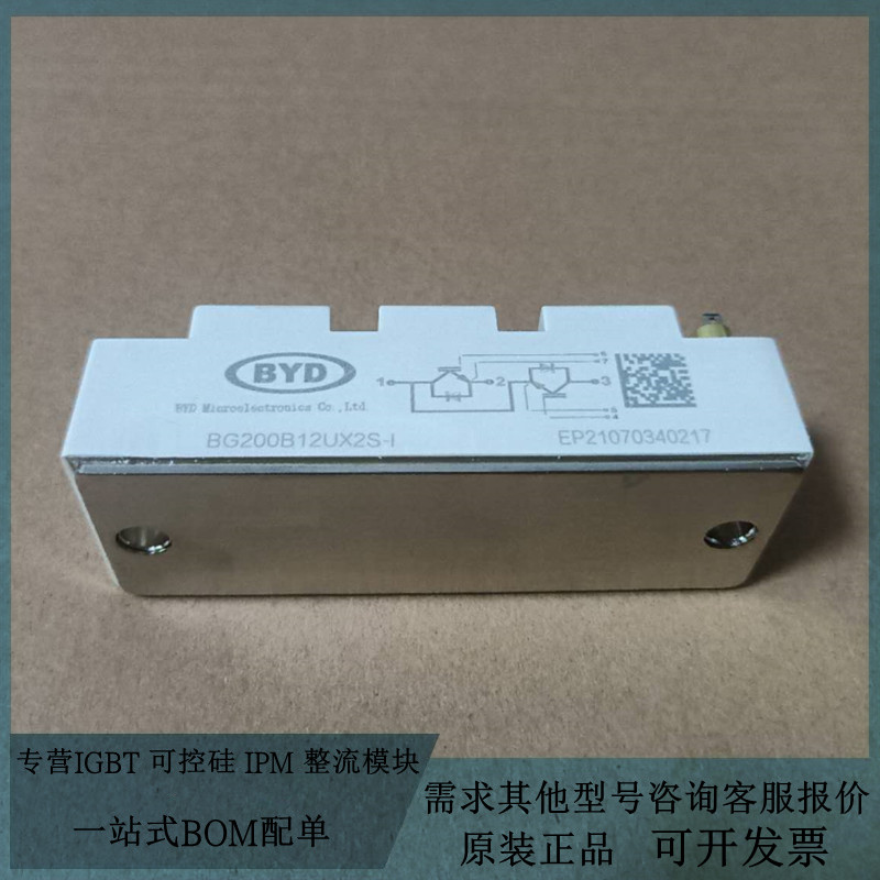 全新原装比亚迪BG150B12UX2S-I BG200B12LX2S-I 逆变IGBT功率模块