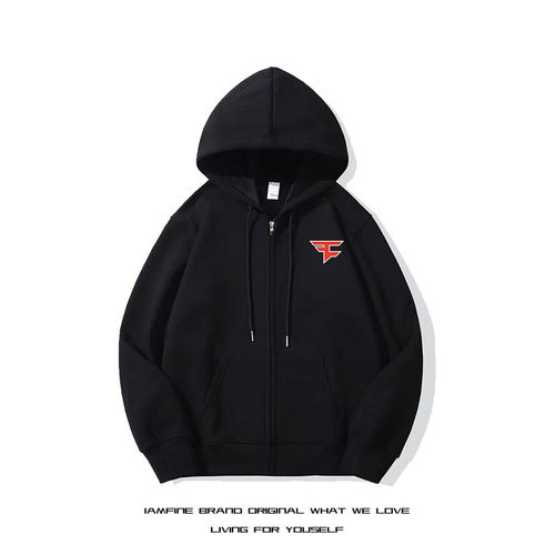 FazeClan战队服拉炼卫衣男