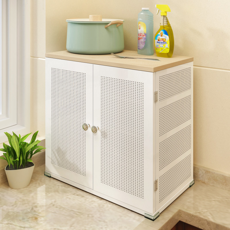 厨房碗柜家用剩菜收纳柜置物柜储物柜台面小型免安装透气菜橱菜罩
