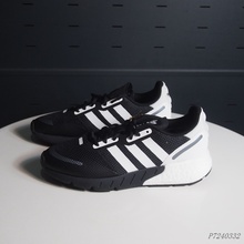 阿迪达斯三叶草ZX 1K BOOST男子低帮织物透气减震休闲鞋 FX6515