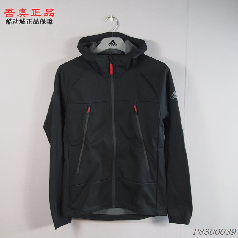 阿迪达斯户外软壳加绒保暖