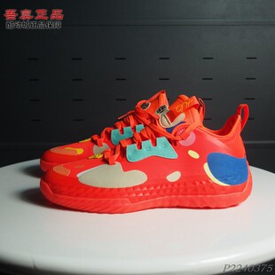 男子低帮织物透气Boost减震篮球鞋 VOL5 H68684 HARDEN 阿迪达斯