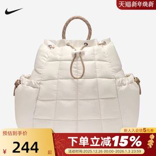 Nike耐克女包25冬新款 072 运动小包轻盈便携手铃包双肩背包HQ6693