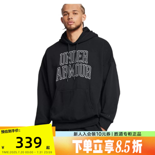 Icon休闲舒适上衣连帽训练健身运动卫衣1386549 安德玛UA男子 001