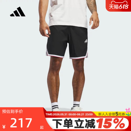 运动中长裤