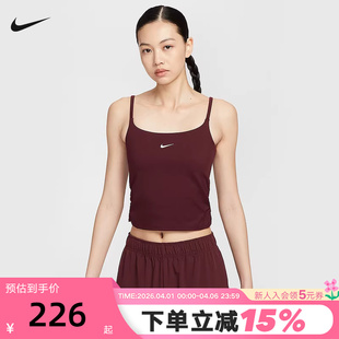 FIT女子运动休闲速干透气吊带背心夏IH8606 652 DRI Nike耐克ONE