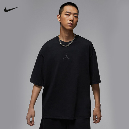 Nike耐克AJ短袖男夏季Jordan刺绣宽松透气半袖运动T恤IB7346-010