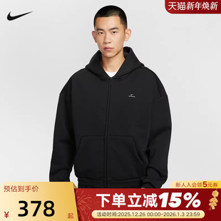 FIT宽松加绒保暖卫衣IO3690 THERMA 010 冬新款 耐克男子篮球连帽衫