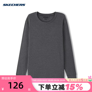 SKECHERS 2025冬男打底衫 L425M054 05PS 新品