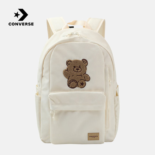 Converse匡威2026秋新款男女双肩包学生背包小熊休闲包UA5995-W2Y
