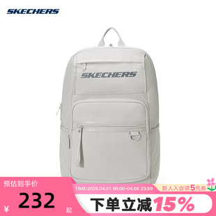 L126U035 00MV 简约大容量轻便双肩背包 Skechers斯凯奇男女经典