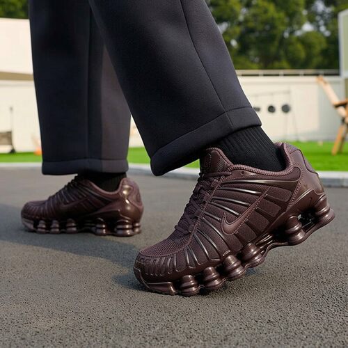 Nike耐克女鞋复古老爹鞋SHOX TL气柱缓震跑步鞋运动鞋IB1087-500