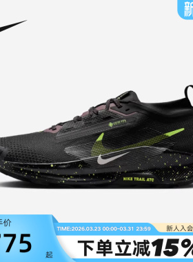 NIKE耐克男鞋飞马TRAIL 5 GORE-TEX户外鞋防泼水跑步鞋FQ0908-014
