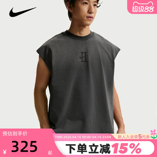 NIKE耐克夏季新款男子背心德文·布克运动篮球无袖T恤 IF1569-010