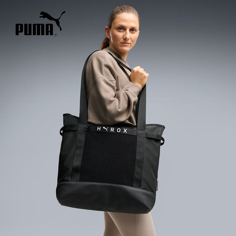 PUMA彪马HYROX联名|魔术贴二合一双肩手提托特包单肩包 092726-01图片