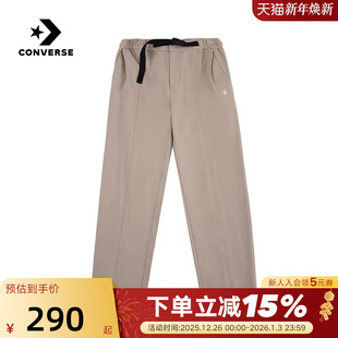 MCJ130 针织长裤 X9V 百搭直筒裤 Converse匡威冬男子运动休闲裤