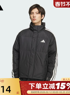 adidas阿迪达斯保暖秋冬装外套夹克秋男短款宽松羽绒服 KC2487