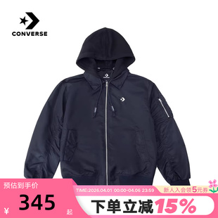 Converse匡威2026春男女休闲外套宽松舒适运动夹克 GHM MCJ414