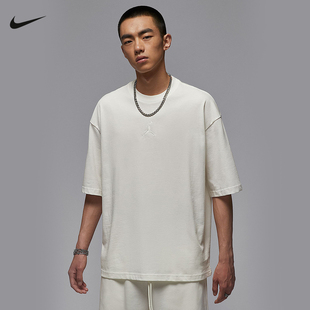Nike耐克AJ短袖男夏季Jordan刺绣宽松透气半袖运动T恤IB7346-133
