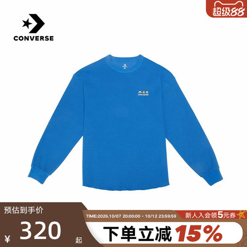 Converse匡威2026冬新品联名款男女运动休闲长袖T恤 UCK259-BIR