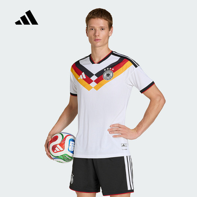 阿迪达斯德国国家队26年世界杯球衣主场球员版速干短袖T恤 JN2066
