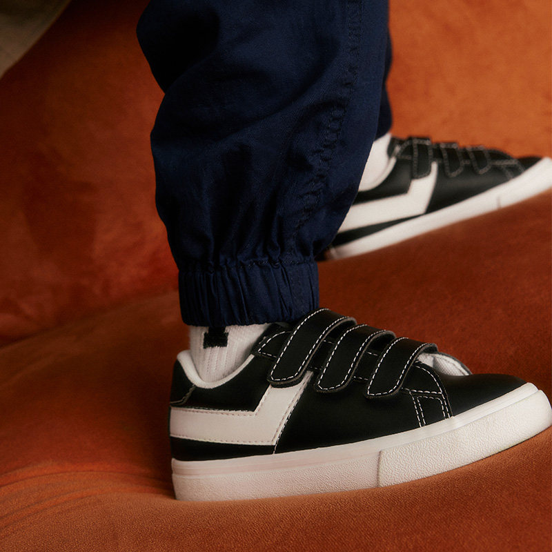 PONY波尼男女童鞋秋新款缓震轻便舒适休闲鞋运动鞋234K1TS51