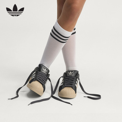adidas阿迪达斯三叶草贝壳头板鞋SUPERSTAR II经典男女鞋 KJ9948