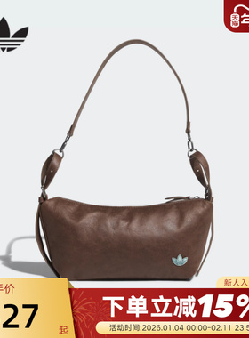 adidas阿迪达斯三叶草潮流单肩包腋下包冬女手拎斜挎包KT0865