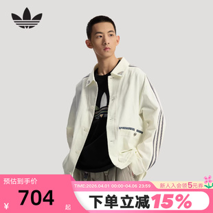 夹克 KW5673 Bai翻领外套潮流春男工装 adidas阿迪达斯三叶草Toc