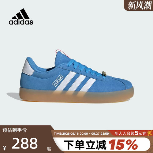 adidas阿迪达斯女鞋VL COURT 3.0运动休闲板鞋潮「T头鞋」ID9074
