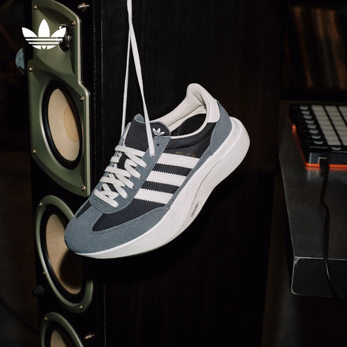 adidas阿迪达斯三叶草T头鞋2026春中性SL72 PRO复古跑步鞋 KK3072
