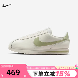 风运动鞋 平底复古跑鞋 春季 117 CORTEZ DN1791 NIKE 耐克女子薄底鞋