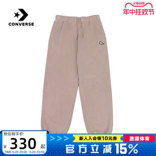 CONVERSE匡威春季 10025540 舒适束脚运动休闲针织长裤 男女同款 A07