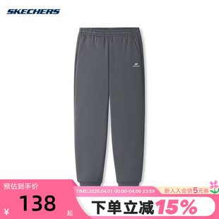 束脚裤 Skechers斯凯奇冬季 男士 加绒保暖休闲运动裤 013P L425M070