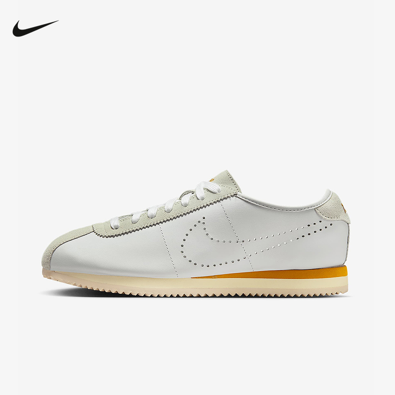 Nike耐克女鞋25夏新款Cortez Leather低帮复古休闲板鞋HQ1841-100