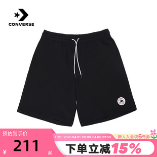 MCH695 023 潮流运动休闲五分裤 Converse匡威男子简约百搭短裤
