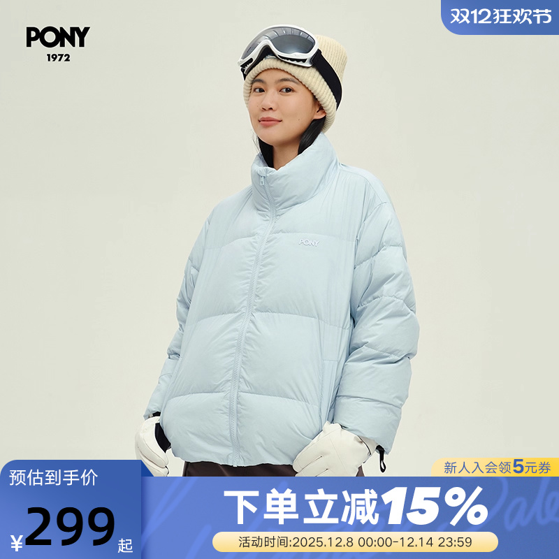 波尼PONY1972女款羽绒服