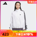adidas阿迪达斯三条纹舞动系列夹克2025秋女蝴蝶结梭织外套JY5651