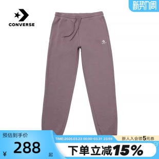 MCH707 休闲束脚裤 JDA 宽松运动裤 Converse匡威2026夏男针织长裤