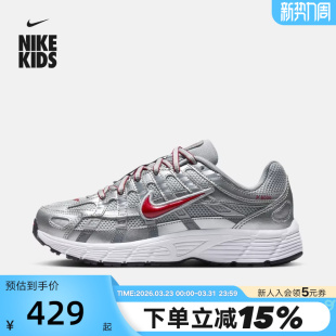 新款 6000大童银灰复古老爹鞋 运动鞋 002 Nike耐克女鞋 HV5064 夏季