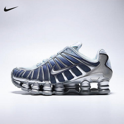 Nike耐克女鞋银色SHOX TL FADE气垫鞋缓震运动鞋跑步鞋IH1336-403