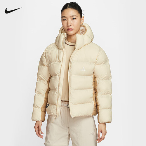Nike耐克ACG棉服女冬季加厚保暖面包服连帽夹克P棉外套FZ6762-229