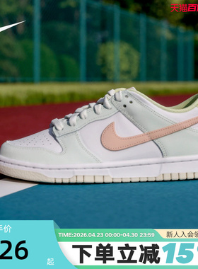 Nike耐克女鞋大童鞋DUNK休闲运动鞋低帮轻便百搭滑板鞋IV2861-181