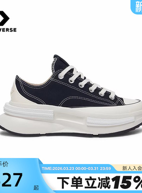 Converse匡威男女情侣款经典休闲鞋低帮厚底增高帆布鞋 A11489C