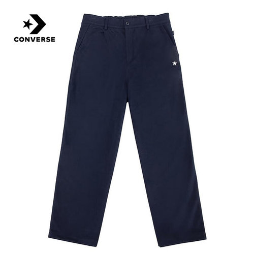 Converse匡威秋冬新品男款微弹面料直筒长裤休闲裤子 MCJ111-023