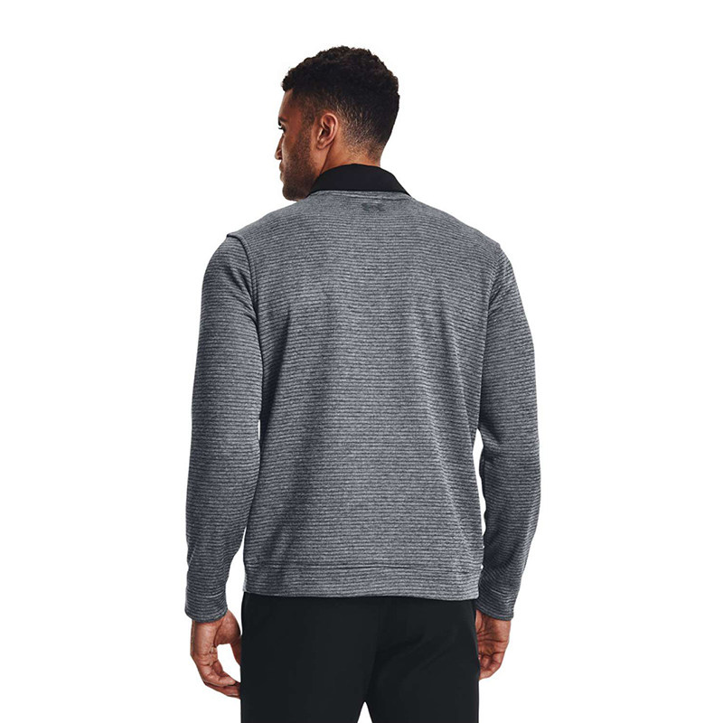 UA UNDER ARMOUR KNITTED PULLOVER FALL|WINTER STORM MENS FLEECE CREW NECK GOLF SPORTS SWEATSHIRT 1373675