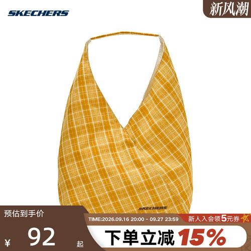 Skechers斯凯奇女时尚休闲单肩包斜挎托特包大容量手提包L425U047