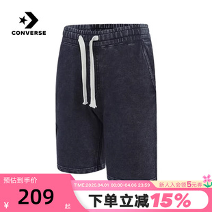 MCH593 BFK 舒适针织短裤 Converse匡威夏男休闲运动五分裤