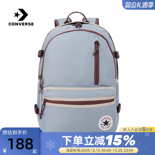 Converse匡威男女休闲背包户外旅行包双肩包学生书包10027985-A02